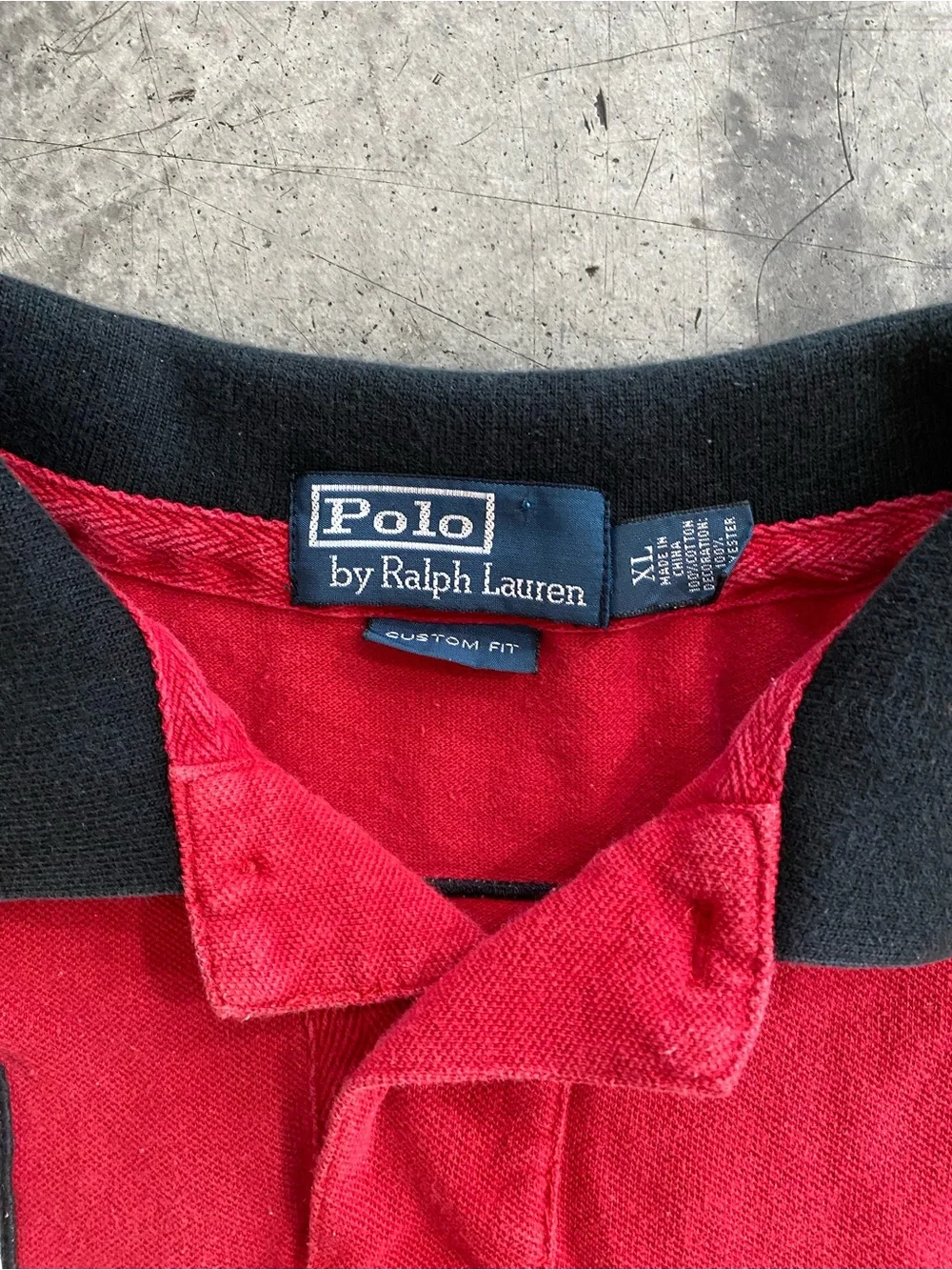 Polo By Ralph Lauren Spain Polo Shirt Big Pony Sz XL (Like Sz L) Men’s Agos A-1)